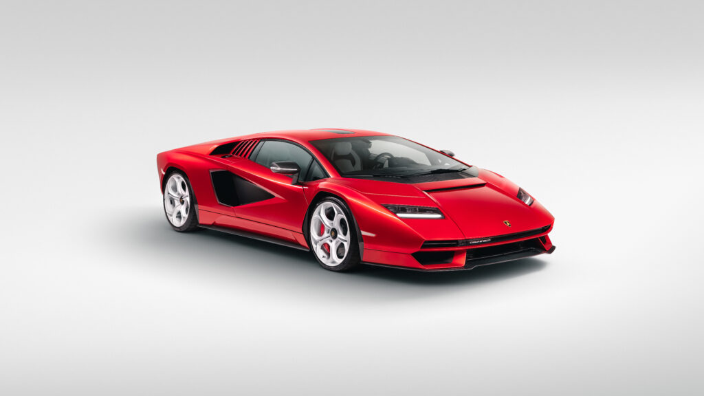 兰博基尼 Countach LPI 800-4 红色 超跑 8k