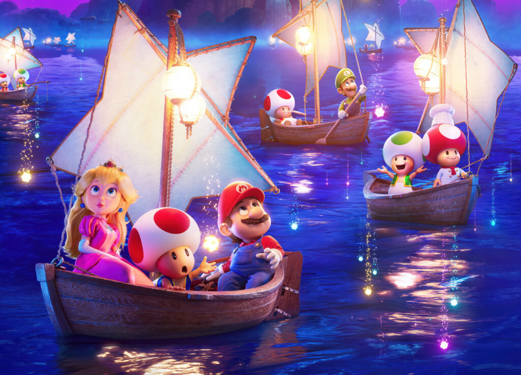 超级马里奥银河 马里奥 碧奇公主 路易吉 星光 5k