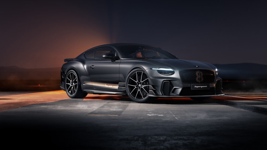 宾利 欧陆GT Supersports 2026 暗夜黑金 5k